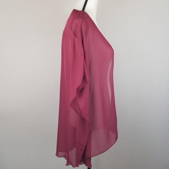 Poly & Esther Sheer, Filmy Kimono - Picture 3 of 5